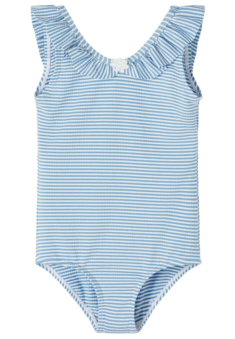 Name It Damen NMFZANNAH - Badeanzug - Silver Lake Blue 3 Name It Damen NMFZANNAH - Badeanzug - Silver Lake Blue