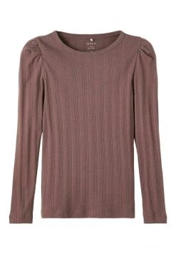 Name It MIT LANGEN ÄRMELN EXTRA SLIM FIT - Langarmshirt - Peppercorn | Kinder