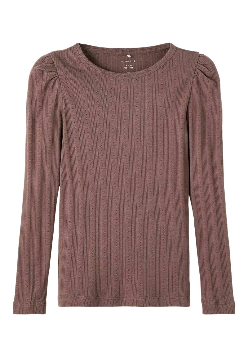 Name It MIT LANGEN ÄRMELN EXTRA SLIM FIT - Langarmshirt - Peppercorn | Kinder 3 Name It MIT LANGEN ÄRMELN EXTRA SLIM FIT - Langarmshirt - Peppercorn | Kinder