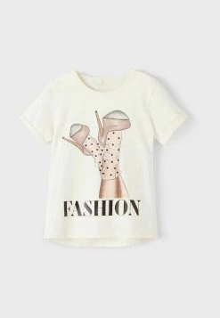 Name It MIT KURZEN ÄRMELN FASHION - T-Shirt Print - White Alyssum | Kinder -Name it Verkäufe b4e1406c4be849d7b2d4c7215540e188