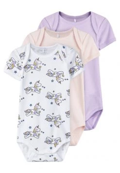 Name It Kinder 3ER-PACK - T-Shirt Print - Lavendula