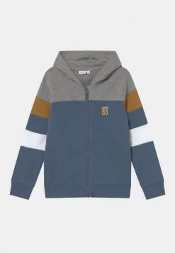 Name It Kinder NKMRADVEN CARD HOOD - Sweatjacke - Bering Sea