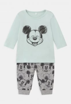 Name It MICKEY LINCOLN SET UNISEX - Stoffhose - Ballad Blue