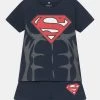 Name It Kinder NMMARNE SUPERHERO WARNER SUPERMAN - Nachtwäsche Set - Dark Sapphire