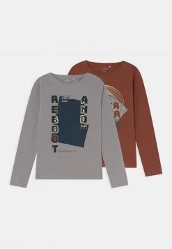 Name It Kinder NKMVUX 2 PACK - Langarmshirt - Maple Syrup