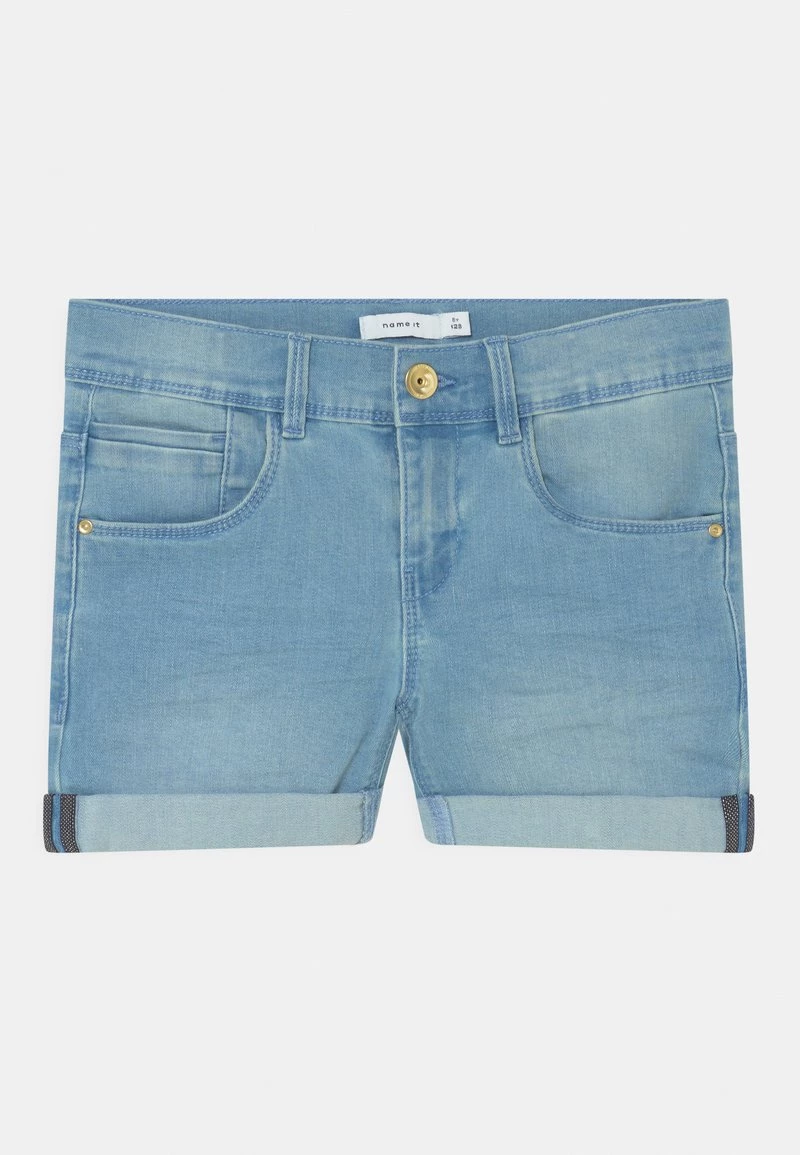 Name It Kinder SALLI - Jeans Shorts - Light Blue Denim 3 Name It Kinder SALLI - Jeans Shorts - Light Blue Denim
