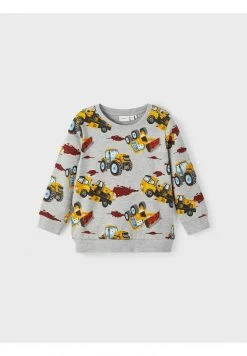 Name It JCB - Sweatshirt - Grey Melange | Kinder -Name it Verkäufe bd9616e8d41a43ad8702083e247cd8ba