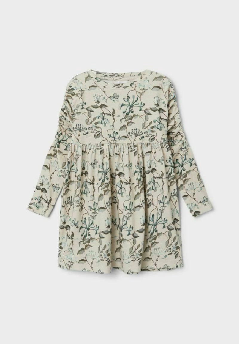 Name It Kinder MIT LANGEN ÄRMELN HARPER - Freizeitkleid - Peyote Melange 4 Name It Kinder MIT LANGEN ÄRMELN HARPER - Freizeitkleid - Peyote Melange – Bild 2