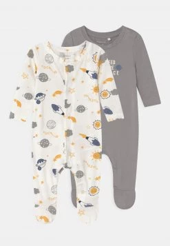 Name It Kinder NBMMISTAR 2 PACK - Strampler - Ultimate Grey