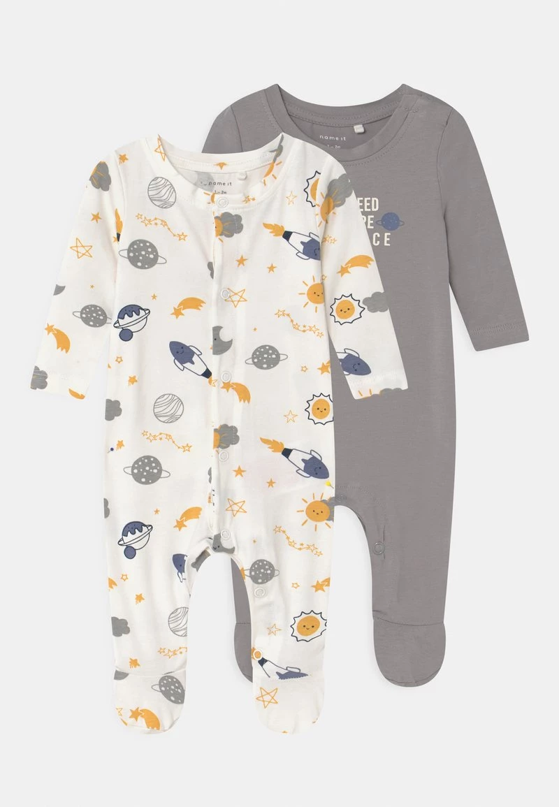 Name It Kinder NBMMISTAR 2 PACK - Strampler - Ultimate Grey 3 Name It Kinder NBMMISTAR 2 PACK - Strampler - Ultimate Grey