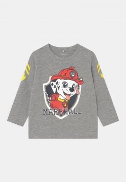 Name It NMMPAWPATROL BOX - Langarmshirt - Grey Melange | Kinder