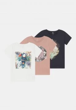 Name It Kinder NKFHILEA CAMP 3 PACK - T-Shirt Print - Jet Stream