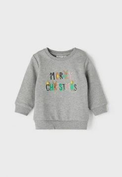 Name It Sweatshirt - Grey Melange | Unisex -Name it Verkäufe bf79b7f5fe1841198acf7a08b43a8d8f