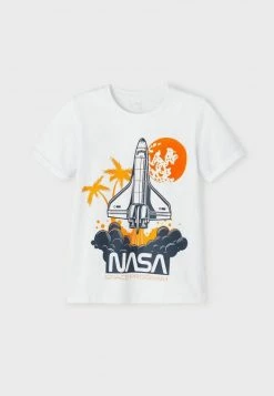 Name It Kinder NKM NASA MICHAEL - T-Shirt Print - Bright White -Name it Verkäufe bf904a4934d648e7a875674bb8e55722