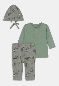 Name It Kinder NBMLABIB GIFTPACK SET - Mütze - Basil