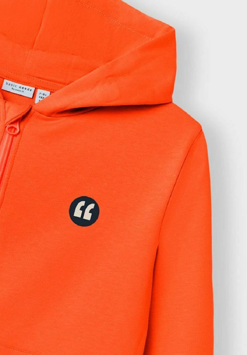 Name It Kinder VALON - Sweatjacke - Flame 6 Name It Kinder VALON - Sweatjacke - Flame – Bild 4