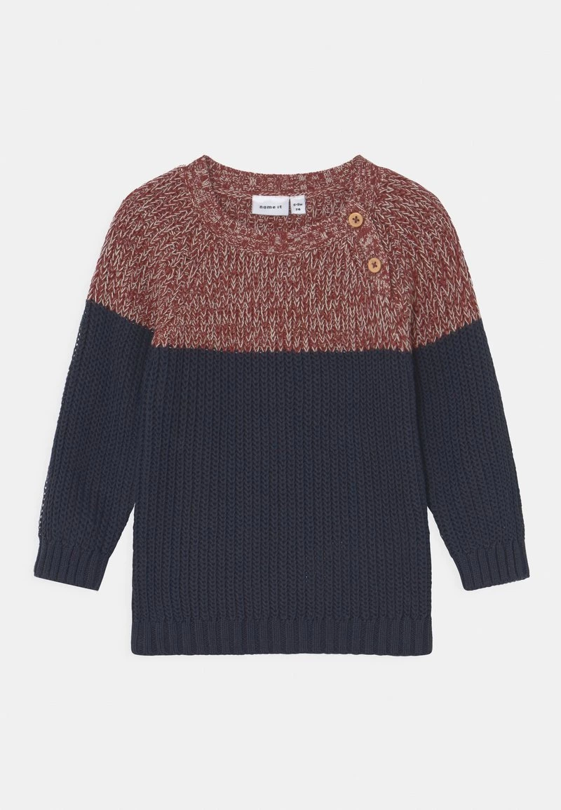 Name It NBMRAFIL UNISEX - Strickpullover - Dark Sapphire 3 Name It NBMRAFIL UNISEX - Strickpullover - Dark Sapphire