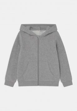 Name It Kinder NKFLENA - Sweatjacke - Grey Melange