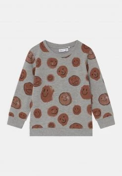 Name It NMMTAIS UNISEX - Sweatshirt - Grey Melange