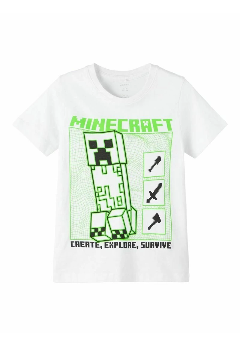 Name It MINECRAFT - T-Shirt Print - Bright White | Kinder 3 Name It MINECRAFT - T-Shirt Print - Bright White | Kinder