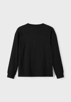 Name It Kinder MIT LANGEN ÄRMELN LOGO - Langarmshirt - Black -Name it Verkäufe c43a03b9d2d746928b15156889c8de30