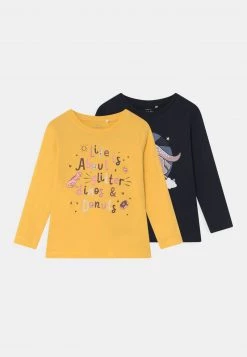 Name It Kinder NMFVEEN 2 PACK - Langarmshirt - Yellow/blue