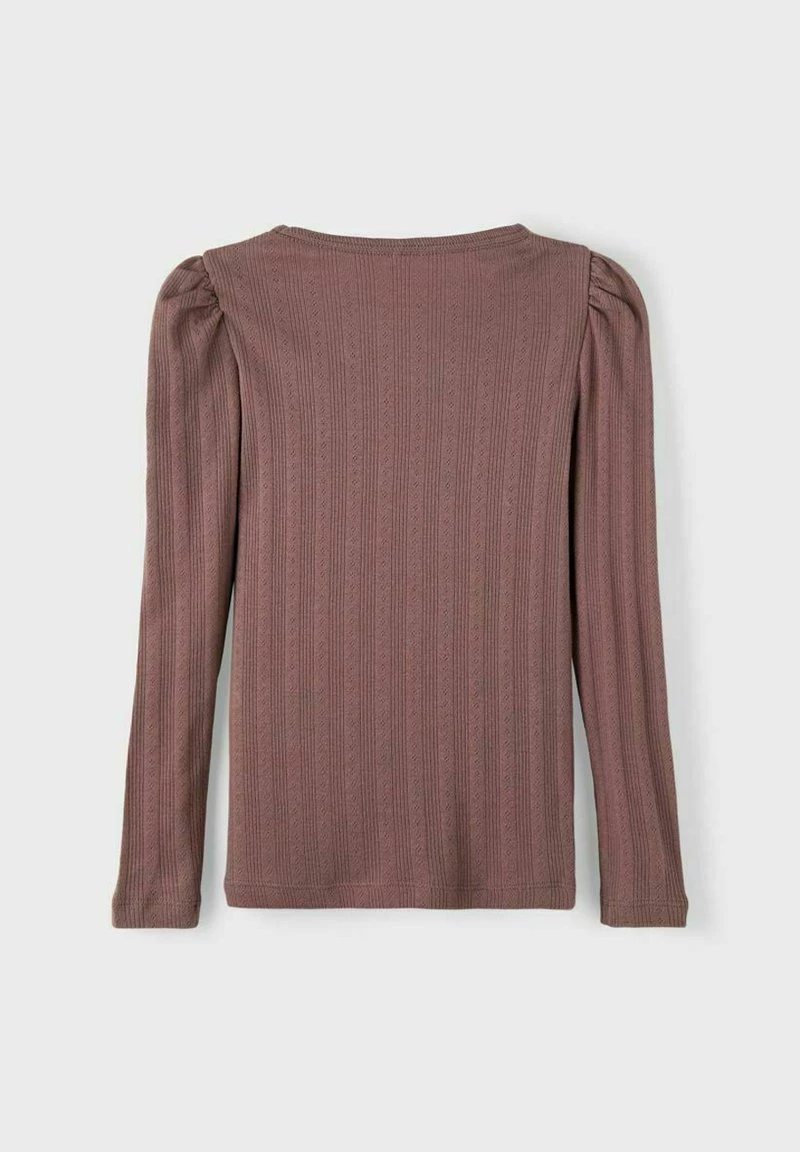 Name It MIT LANGEN ÄRMELN EXTRA SLIM FIT - Langarmshirt - Peppercorn | Kinder 4 Name It MIT LANGEN ÄRMELN EXTRA SLIM FIT - Langarmshirt - Peppercorn | Kinder – Bild 2