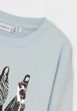 Name It PAILLETTEN DETAIL - Sweatshirt - Heather | Kinder -Name it Verkäufe c6ae5458e9664442b574a9e939a49fe5