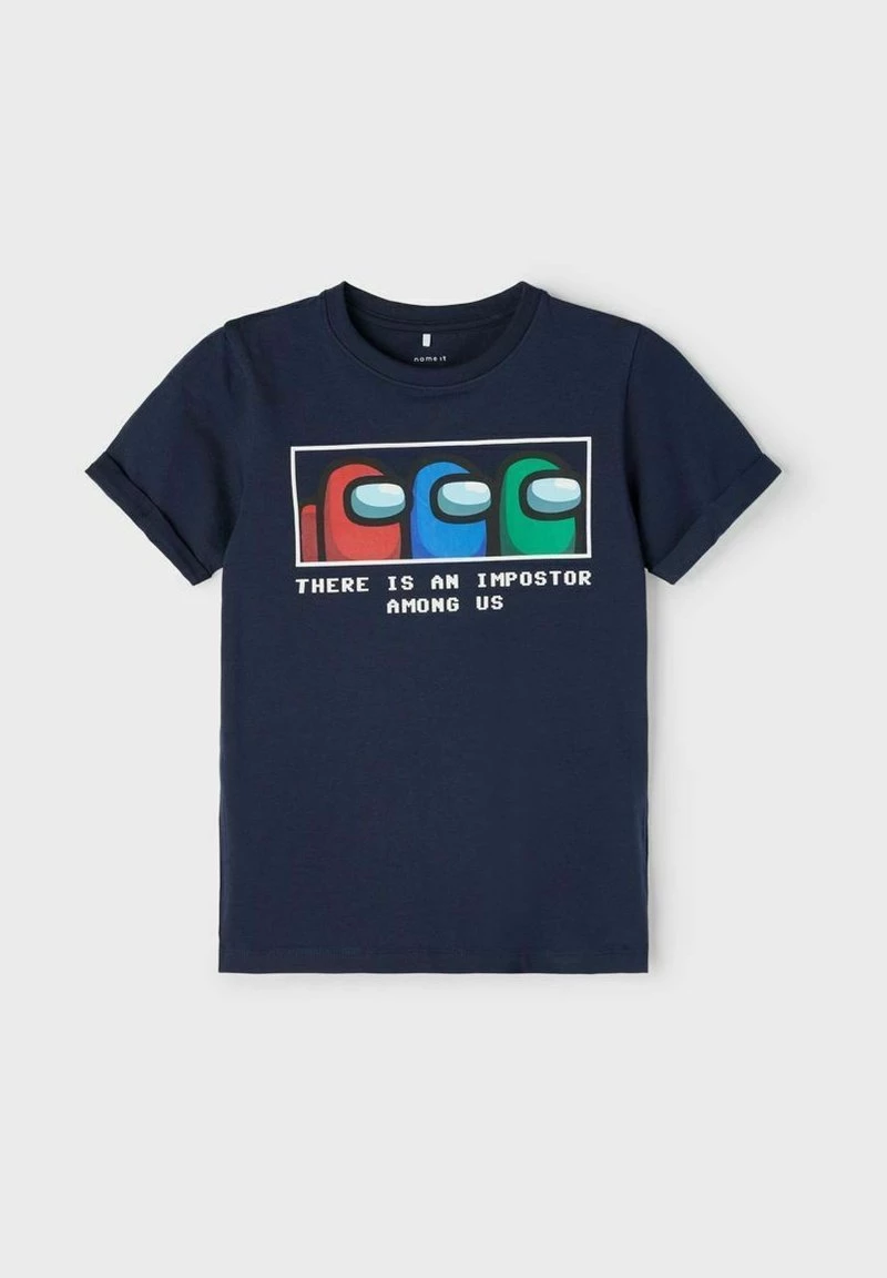 Name It Kinder AMONG US - T-Shirt Print - Dark Sapphire 6 Name It Kinder AMONG US - T-Shirt Print - Dark Sapphire – Bild 4