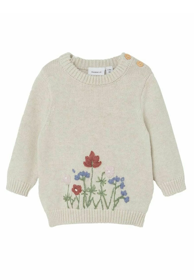 Name It FETILIA - Strickpullover - Peyote Melange | Kinder 3 Name It FETILIA - Strickpullover - Peyote Melange | Kinder