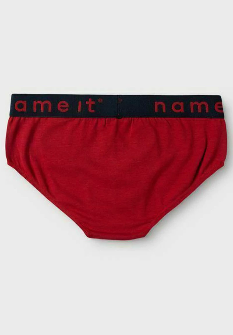 Name It Kinder 3 PACK - Slip - Red 4 Name It Kinder 3 PACK - Slip - Red – Bild 2