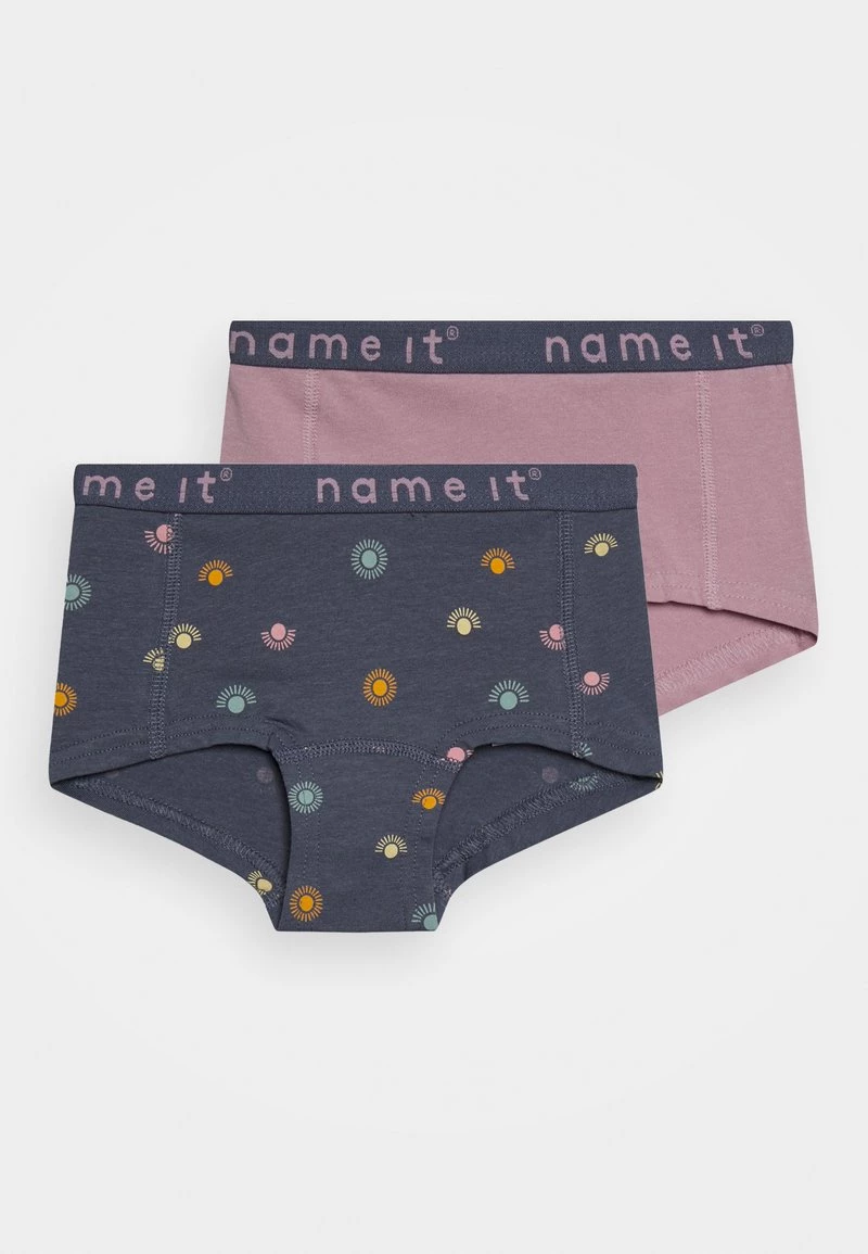 Name It Kinder NKFHIPSTER SUN 2 PACK - Panties - Folkstone Gray 3 Name It Kinder NKFHIPSTER SUN 2 PACK - Panties - Folkstone Gray