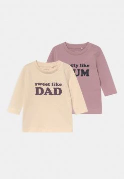 Name It Kinder NBFSILJA 2 PACK - Langarmshirt - Mauve Shadows