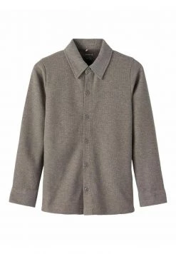 Name It Kinder LANGÄRMELIG - Hemd - Grey Melange