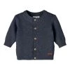 Name It Kinder LANGÄRMELIGE - Strickjacke - Dark Sapphire