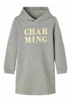 Name It Freizeitkleid - Grey Melange | Kinder