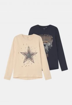 Name It Kinder NKFVIX 2 PACK - Langarmshirt - Dark Sapphire