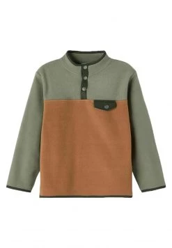 Name It LANGEN ÄRMELN - Fleecepullover - Agave Green | Kinder