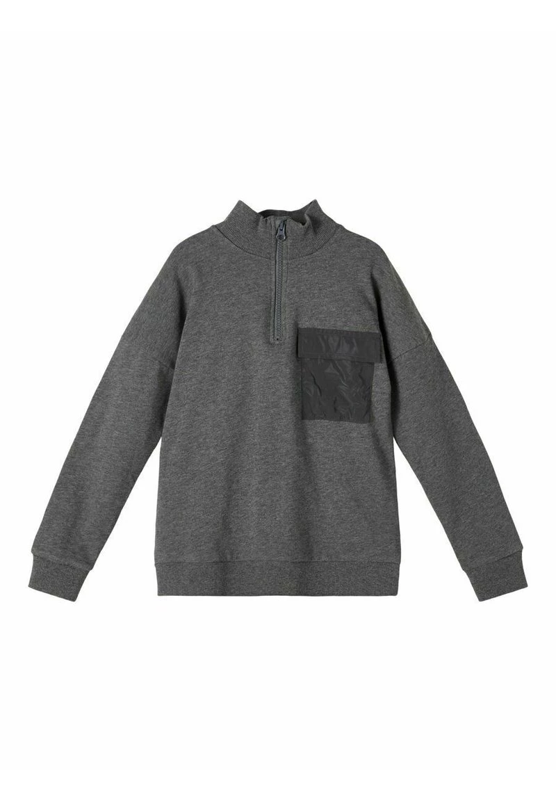 Name It Kinder Sweatshirt - Dark Grey Melange 3 Name It Kinder Sweatshirt - Dark Grey Melange