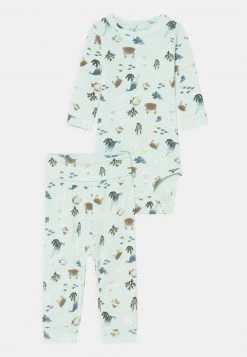 Name It NBMHARALD SET UNISEX - Stoffhose - Glacier