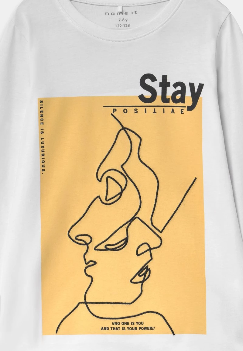 Name It Kinder NKFSAIMA - Langarmshirt - Bright White 5 Name It Kinder NKFSAIMA - Langarmshirt - Bright White – Bild 3