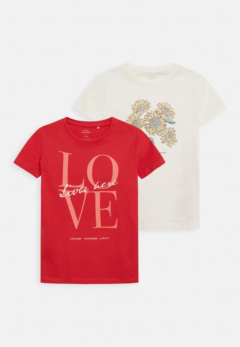 Name It Kinder NKFVEEN TEE 2 PACK - T-Shirt Print - Watermelon 3 Name It Kinder NKFVEEN TEE 2 PACK - T-Shirt Print - Watermelon