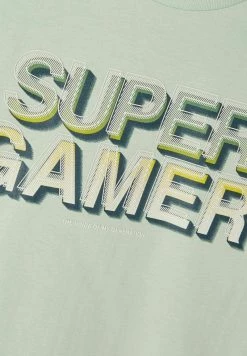 Name It Kinder SUPER GAMER - T-Shirt Print - Subtle Green -Name it Verkäufe cd972caa566a4e0f8ac8e2861b3e44fb