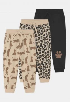 Name It NMNMINI 3 PACK UNISEX - Stoffhose - Oatmeal