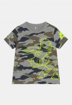 Name It NMMJURASSIC PATRIK - T-Shirt Print - Grey Melange | Kinder