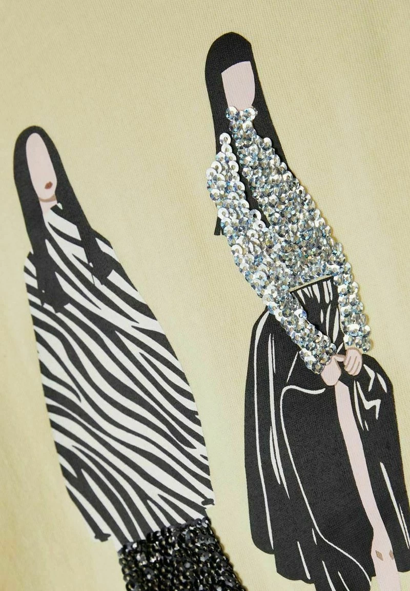 Name It PAILLETTEN - Langarmshirt - Double Cream | Kinder 4 Name It PAILLETTEN - Langarmshirt - Double Cream | Kinder – Bild 2