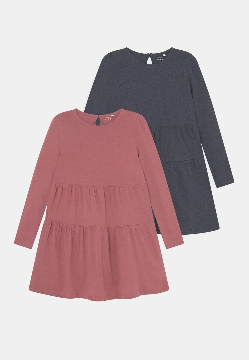 Name It Kinder NKFVIVALDI DRESS 2 PACK - Jerseykleid - Deco Rose 3 Name It Kinder NKFVIVALDI DRESS 2 PACK - Jerseykleid - Deco Rose
