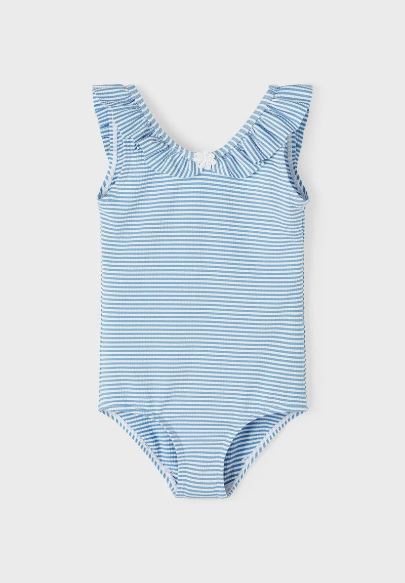Name It Damen NMFZANNAH - Badeanzug - Silver Lake Blue 5 Name It Damen NMFZANNAH - Badeanzug - Silver Lake Blue – Bild 3