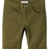 Name It Kinder SLIM FIT - Jeans Shorts - Olive Night -Name it Verkäufe d280d1264aea4b318a903fac680c3b59