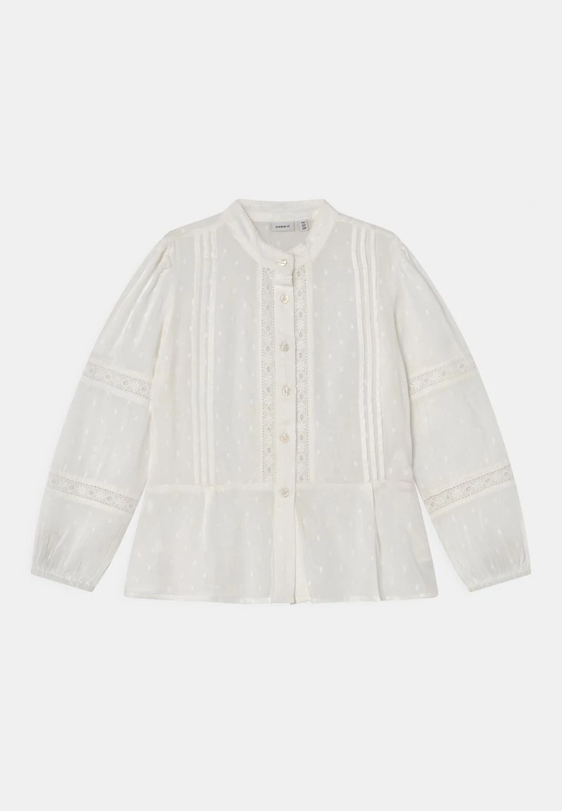 Name It Kinder NKFNARIDE - Bluse - Bright White 3 Name It Kinder NKFNARIDE - Bluse - Bright White